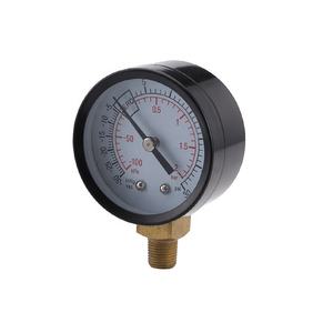 Black Iron Steel <span class=keywords><strong>Vacuum</strong></span> Pressure <span class=keywords><strong>Gauge</strong></span> para <span class=keywords><strong>Oxygen</strong></span> Gás Manometer Bottom Essential Product em várias indústrias - Product Image 5
