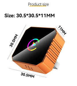 Latest Version 2 in 1 Auto Connection <b>USB</b> Orange CarPlay <b>Adapter</b> - Product Image 6