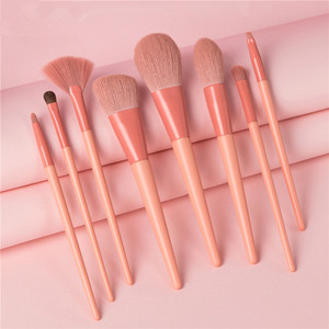 8 Pc Personalizzato Pennelli Trucco di Marca Pony Ombretto Pennello Commercio All'ingrosso No Logo <span class=keywords><strong>Donna</strong></span> di Spazzola di Trucco <span class=keywords><strong>Set</strong></span> Produttore - Product Image 3