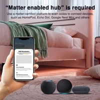 Matter 20A Smart Home RGB CCT Strip Light Dimmer Gledopto Alexa Google Home Kit App Voice Control Matter LED Controller