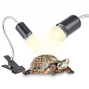 Flexible Holder for Reptile Heat Lamp Adjustable Clamp <b>Socket</b> Stand for Basking <b>Light</b> Fixture Turtle Tortoise Lizard Gecko - Product Image 6