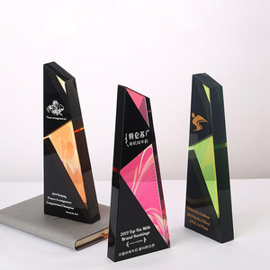 Trofeo de cristal óptico con impresión a todo color, regalos de recuerdo, a todo color, a la venta, a la venta - Product Image 3