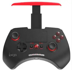 Factory Ipega PG-9028 Bluetooth nirkabel, papan sentuh pengendali Game Gamepad Joystick untuk perangkat pintar ios Android