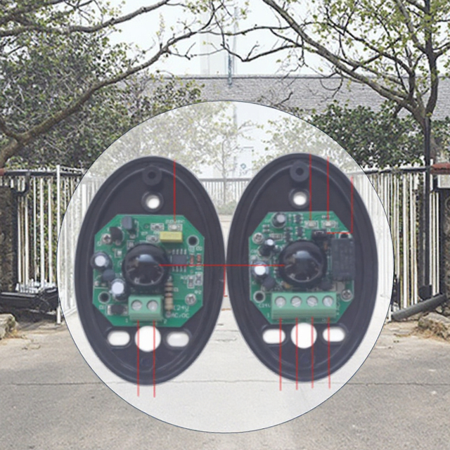 IP55 Automated Gate Safe Infrared Detector Sensor/ Swing /Sliding/Garage Gate / Door Safety Infrared Photocells