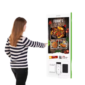 Tự Phục Vụ Nhà hàng thanh toán kiosk 15.6-inch màn hình cảm ứng đặt hàng kiosk SDK chức năng tùy chọn đầu đọc mã vạch - Product Image 1