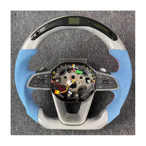 Accessoires de volant en cuir personnalisés pour GEELY BINRAY Coolray Emgrand Volant en fibre de carbone forgé - Product Image 1