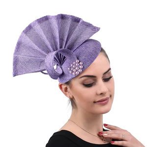 High Quality Wedding Bridal Feather <strong>Fascinator</strong> Wholesale Fashion Wedding <strong>White</strong> Lace Make Bow <strong>Fascinator</strong> <strong>Headband</strong> - Product Image 1