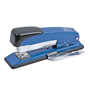 <span class=keywords><strong>Engrapadora</strong></span> Metálica de Oficina de Alta Calidad, Ligera, de Tamaño Completo, Color Rojo, Azul y Negro, Capacidad para 20 Hojas, 24/6, con Removedor de Grapas Integrado - Product Image 1