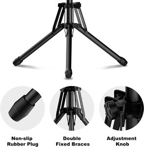 Hai Mặt dấu hiệu đứng, quảng cáo hiển thị <span class=keywords><strong>Tripod</strong></span> Đăng chủ, có thể điều chỉnh bệ Áp phích đứng chiều cao lên đến 79 ''<span class=keywords><strong>Poster</strong></span> Stan - Product Image 6