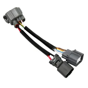 92-95 Engine Wire Harness d15b7 d15 b7 10 Pin OBD1 to OBD2 Distributor Engine Adapter Jumper Harness Dizzy For Honda Civic