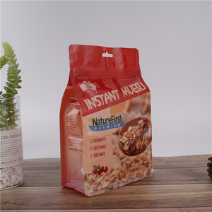 Flat Bottom Food Packaging Bags with Zipper for 500g 1kg Meat Fish Cheese and Freezer Safe Storage - Product Image 1