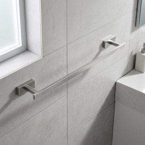 HONGDEC Portasciugamani Singolo in <span class=keywords><strong>Ottone</strong></span> <span class=keywords><strong>Cromato</strong></span> da Parete per Bagno - Product Image 1