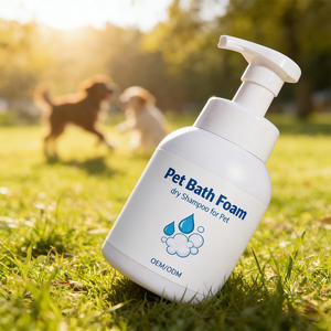 Champú Seco en Espuma <span class=keywords><strong>para</strong></span> Baño y Aseo <span class=keywords><strong>de</strong></span> Mascotas, Desodorante, sin <span class=keywords><strong>Agua</strong></span>, <span class=keywords><strong>para</strong></span> Perros y Gatos - Product Image 1