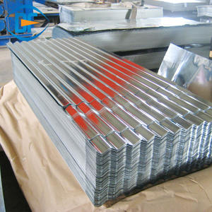 Láminas de techo de metal corrugado Hoja de acero de teja de techo revestida corrugada galvanizada con precio competitivo para techo - Product Image 4