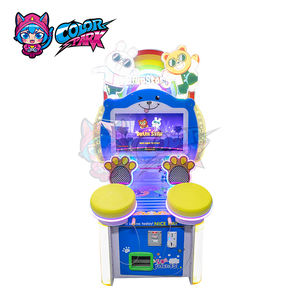 Máquina de Juegos Arcade de Pesca de Pelotas Colorida para <span class=keywords><strong>2</strong></span> Jugadores, Operada con Monedas, con una Cuchara Recogedora para Niños - Product Image 2