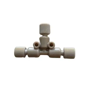 Precision PEEK Plastic Joint Fitting pipe fitting valve fittings for HPLC