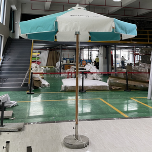 <span class=keywords><strong>Sombrilla</strong></span> <span class=keywords><strong>Lateral</strong></span> Cantilever Blanca Impermeable para Cafetería, Restaurante, Patio, Jardín, Bar, de Aluminio, Plegable, para Exteriores - Product Image 3