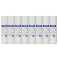 Filtre à eau sous évier en polypropylène PP de 10 pouces, pré-filtration domestique, filtre PP soufflé à chaud, purificateur d'eau, vente chaude personnalisée
