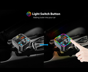 <span class=keywords><strong>Voiture</strong></span> LED BT5.0 QC3.0, une touche basse double <span class=keywords><strong>USB</strong></span> Bluetooth Kit mains libres chargeur <span class=keywords><strong>transmetteur</strong></span> <span class=keywords><strong>FM</strong></span> <span class=keywords><strong>voiture</strong></span> lecteur Mp3 <span class=keywords><strong>voiture</strong></span> mp3 - Product Image 6