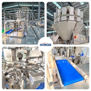 Peseuse multi-têtes 14 têtes avec machine à sachets préformés rotative à 8 stations et plateforme de support - Product Image 5