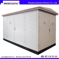 OEM/ODM Subestación Compacta Prefabricada Tipo Caja para Exteriores de 12KV 24KV 36KV, Unidad Principal de Anillo (RMU) y Gabinete de Distribución de Cables