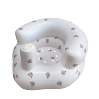 Canapé gonflable pour bébé en PVC, moderne, doux, confortable, portable et sûr, pour les repas en plein air et les moments de plaisir nomades