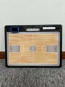 Tableau tactique de <span class=keywords><strong>basket</strong></span>-ball à impression personnalisée, double face, tableau de commande de match, tableau d'explication tactique pour entraîneur - Product Image 2