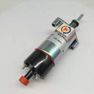 E330B E330C E330 Excavator 3306 Engine 12V Solenoid Valve 155-4654 155-4653 Shutoff Solenoid - Product Image 2