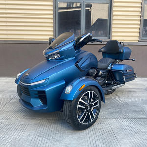 Modèle haute vitesse 120kmh <span class=keywords><strong>JYN</strong></span> 400cc Tricycle à essence inversé Trike motorisé Trike puissant longue distance pour motos adultes - Product Image 3