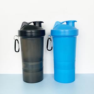 Bpa כושר פלסטיק חינם שייקר גביע בלנדר חדר כושר מנעד בקבוקים חלבון שיקר חכם מים ספורט - Product Image 1