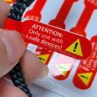 Haute Adhésif Auto-Adhésif Câble Étiquette Papier Étanche Enroulement Fil Colle Pliant pour Réseau Données Câble Étiquette