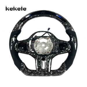 Volante de Fibra de Carbono Forjado con LED Personalizado para BMW Serie G G20 G21 G22 G05 G06 G29 G30 X3 <span class=keywords><strong>X4</strong></span> X5 M2 M3 M4 Totalmente Personalizable - Product Image 1