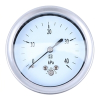 YE60BFZ 40Kpa Diameter Measuring Instrument Stainless Steel Shock Resistant High-pressure Pressure Gauge