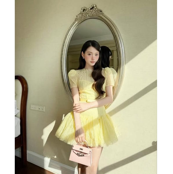 On Sale Yellow Prom Dresses Short Sequined Design Enhances Glamour |  Alibaba.com