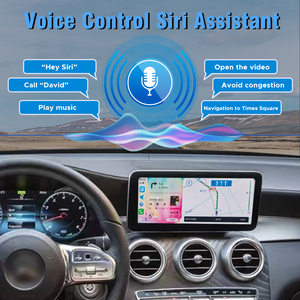 อินเทอร์เฟซไร้สาย MMI CarPlay Android Auto สำหรับรถยนต์ Mercedes Benz <span class=keywords><strong>E</strong></span> S C Class NTG5.5 W213 W222 W205 ปี 2016-2020 รองรับระบบควบคุม OEM และ MirrorLink - Product Image 4