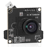 8MP imx415 4K UVC Mini USB HD Module de caméra industrielle avec 32mm 4.3mm 75 degrés sans distorsion 3840x2160 Capteur CMOS 1/2.8"
