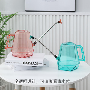 Regadera de plástico con boquilla larga de 1.2L para el cuidado de plantas de interior y exterior. - Product Image 2