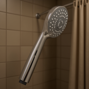 Cabezal de ducha de 3 funciones Mod 13029 cromado de 31,5 cm de longitud con múltiples configuraciones de rociado para uso en el baño - Product Image 3