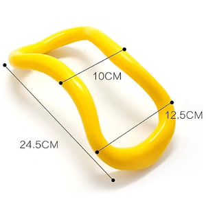 Anillo de Ejercicio de Yoga y <span class=keywords><strong>Pilates</strong></span> de PVC Duradero con Función de Masaje <span class=keywords><strong>para</strong></span> Estiramiento y Fitness en Interiores, <span class=keywords><strong>Precio</strong></span> de Fábrica - Product Image 4