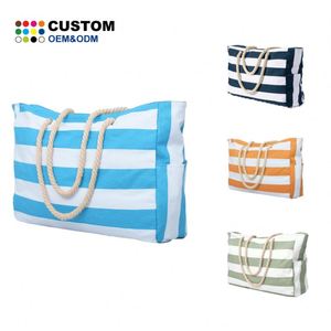 Custom Beach Tote Women Quality Recyclable Wholesale Large <b>Handbags</b> for Women Summer <b>Canvas</b> Beach Tote Bag - Product Image 1