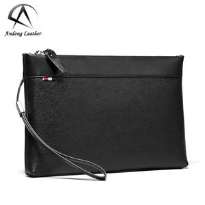 AndoBag <b>Long</b> <b>Wallet</b> Purse for Men Genuine Cow Leather Fashion Clutch Bag Handbag Cool Multifunction Retro Business High - Product Image 1
