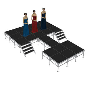 Palco Palco Palco Palco Piattaforma in Alluminio Palco Palco Podio per Concerti Eventi di Matrimonio - Product Image 2