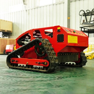 Worldwide Shipping Long-Range Operation System Remote <b>Lawn</b> Mower Standard Track-550mm Remote Control Operation <b>Safe</b> Labor Saving - Product Image 6