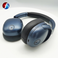 Casque ANC le plus vendu personnalisé sur l'oreille casque antibruit actif longue batterie 3.5mm filaire sans fil DJ sport étanche