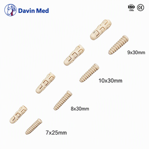 Davin Med Non assorbibile vite di interferenza per ricostruzione del legamento del ginocchio impianto di fissazione dell'innesto cannulato - Product Image 2