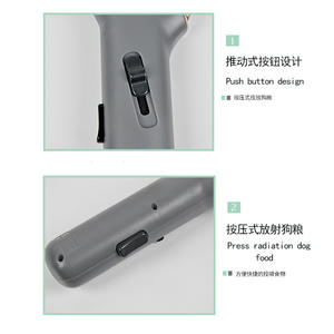 Lanciatore Automatico Impermeabile in Plastica per Snack per Animali Domestici - Ciotole per Addestramento e Nutrizione per Gatti e Cani, Ideale per Uso Esterno/Viaggi - Product Image 5