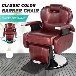 Chaise de salon en cuir de luxe avec pompe hydraulique pour coiffure permanente et teinture Chaise de <span class=keywords><strong>barbier</strong></span> moderne - Product Image 2