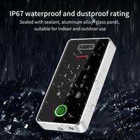 MF03 TTlock, Lector de Tarjetas RFID con Teclado de Control de Acceso y Asistencia, Reconocimiento Facial con IA y Bluetooth, para Empleados