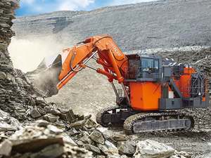 Excavatrices sur chenilles Hitachi EX1200-7, vérin hydraulique Kawasaki, garantie 1 an - Product Image 4