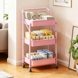 รถเข็นเก็บอุปกรณ์เสริมสวยเคลื่อนที่สำหรับทำเล็บ ต่อขนตา ทำผม สักคิ้ว - Product Image 4